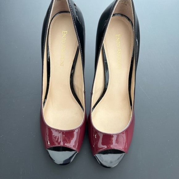 Enzo Angiolini Peep Toe Pumps - Picture 4 of 4